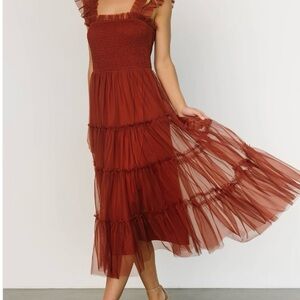 Baltic Born Emma Smocked Tulle Dress